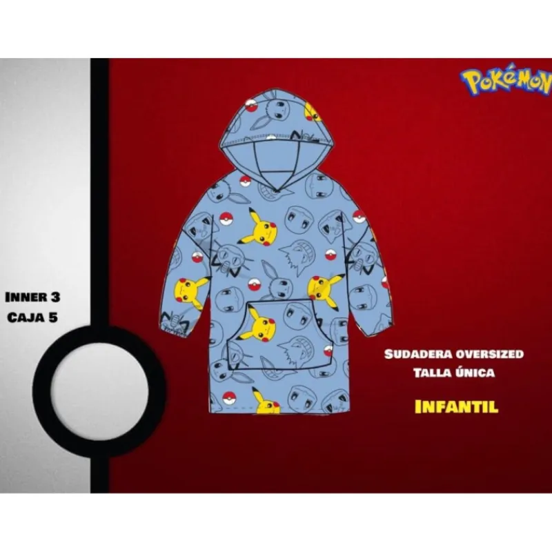 Discount Poncho franela infantil Pokemon Moda Pokemon|Regalos Y Coleccionismo Para Gamers - Cosas De Videojuegos Míticos