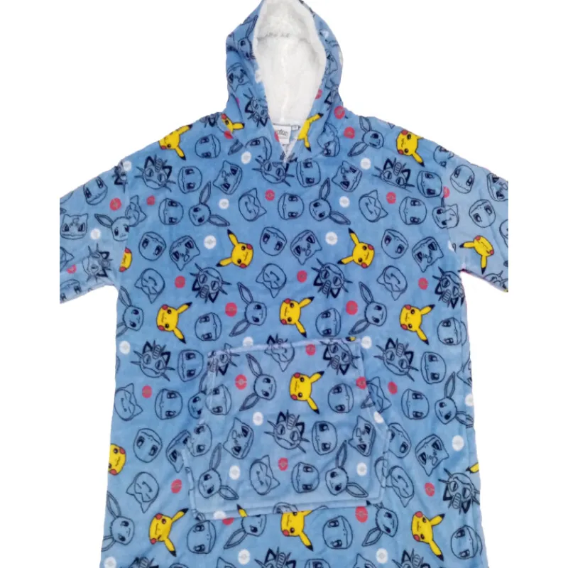 Discount Poncho franela infantil Pokemon Moda Pokemon|Regalos Y Coleccionismo Para Gamers - Cosas De Videojuegos Míticos