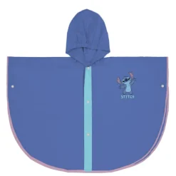Cerdá Kids Stitch Kids^Poncho Impermeable Infantil Stitch Disney
