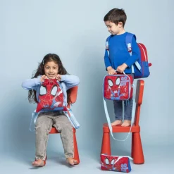Portamerienda Térmico Spidey: Accesorio Escolar para Niños Para El Cole