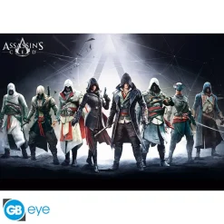 Abystyle Regalos Assassin'S Creed|Regalos Y Coleccionismo Para Gamers - Cosas De Videojuegos Míticos^Poster Assassin's Creed Personajes