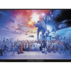 Outlet Poster Gigante Star Wars Legacy Characters Star Wars Hogar
