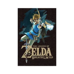 Grupo Erik Regalos Y Coleccionismo Para Gamers - Cosas De Videojuegos Míticos|Regalos Zelda ^Poster Zelda Breath Of The Wild Cover