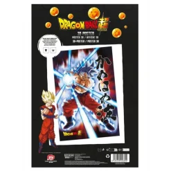 Hot Póster 3D 58x38 cm Universal Survival Goku Dragon Ball Super Figuras Dragon Ball