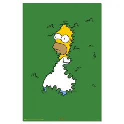 Grupo Erik Simpsons Y Futurama^Póster de The Simpsons Homer en Arbusto 61 x 91,5 cm