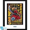 New Póster Enmarcado de One Piece: Luffy en Wano 30x40cm Cosas De Luffy One Piece