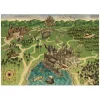 Hot Póster Mapa de Hogwarts Harry Potter Harry Potter Hogar