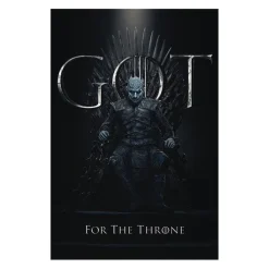 Best Póster Rey de la Noche Trono de Hierro Juego de Tronos Juego De Tronos Y La Casa Del Dragón