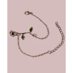 New Pulsera Rosa Encantada Bella y Bestia Disney Little Neverland Películas Y Personajes De Disney ·La Bella Y La Bestia|Joyas Disney