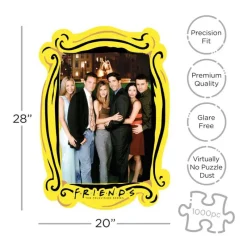 Aquarius Friends^Puzzle 1000 Piezas Friends Fuente Siluetas