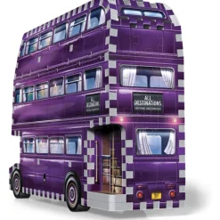 Wrebbit Juegos, Peluches Y Chuches ^Puzzle 3D Harry Potter Autobús Nocturno 280 piezas