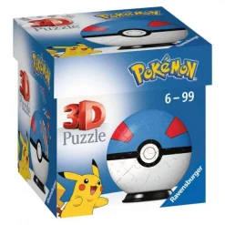 Hot Puzzle 3D SuperBall Pokémon Más Regalos De Pokemon|Regalos Y Coleccionismo Para Gamers - Cosas De Videojuegos Míticos