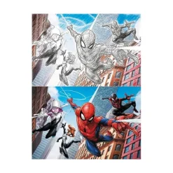 Fabricante provisional Superhéroes Marvel|Coleccionismo Marvel^Puzzle para Rascar 3D Marvel Multiverso 150 Piezas