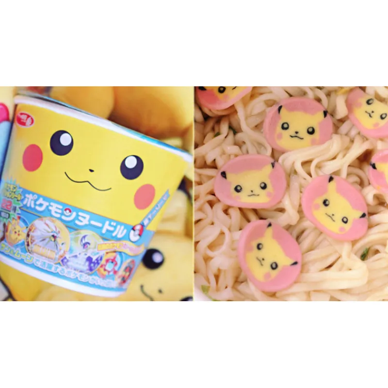 Otros Fabricantes Pikachu|Más Regalos De Pokemon^Ramen con salsa de soja Pokemon Pikachu 38 Gr