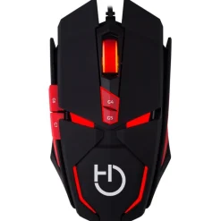 Hiditec Teclados Y Ratones Gaming^Ratón Gaming Micrurus 8100 DPI Láser Negro y Rojo