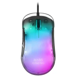 Mars Gaming Descuentos Gaming|Gaming De Colores^Ratón Gaming MMGLOW Acabado Espejo Negro