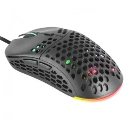 Mars Gaming Gaming De Colores|Teclados Y Ratones Gaming^Ratón óptico MM55 RGB negro ultraligero