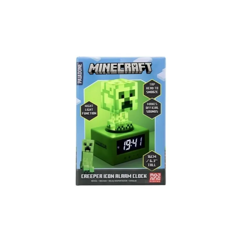 Clearance Reloj Despertador Creeper de Minecraft 16 cm Minecraft|Descuentos Gaming