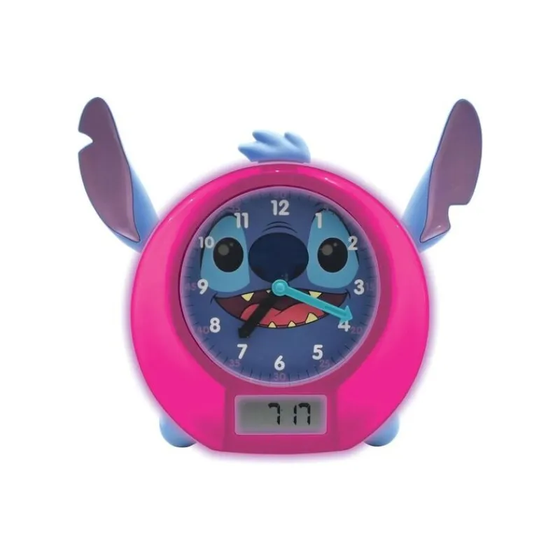 New Import Películas Y Personajes De Disney ·Lilo Y Stitch|Disney Hogar^Reloj educativo cuentacuentos y luces Stitch Ingles