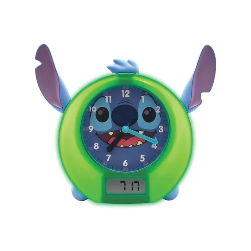 New Import Películas Y Personajes De Disney ·Lilo Y Stitch|Disney Hogar^Reloj educativo cuentacuentos y luces Stitch Ingles