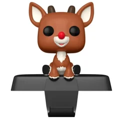 Funko Regalos De Otras Series^Rodolfo el reno POP! Edge-Sitter Figura Rudolph 9 cm