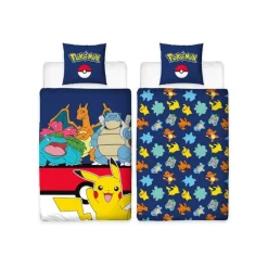 Online Ropa de cama Pokémon Blue 135 x 200 cm - Oficial Niños Ropa Y Téxtil: Cosas Que Ponerse Para Niños |Pikachu