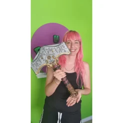 Sale Réplica 1:1 Martillo Thor Mjolnir God or War Superhéroes Marvel|Regalos Y Coleccionismo Para Gamers - Cosas De Videojuegos Míticos