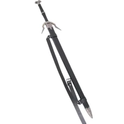 Outlet Réplica 1:1 The Witcher III espada de plata superior escuela del Lobo en acero Regalos Y Coleccionismo Para Gamers - Cosas De Videojuegos Míticos|Descuentos Gaming