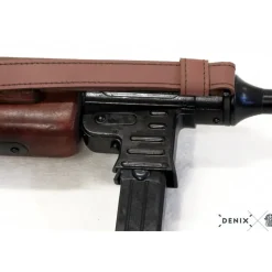 New Réplica Ametralladora MP41 Alemania 1940 con Correa de Piel Descuentos Gaming