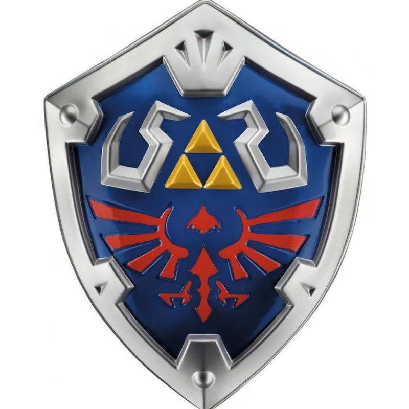 Outlet Réplica disfráz Escudo Hyliano de Link Zelda Armas, Espadas Y Escudos Disfraces|Regalos Y Coleccionismo Para Gamers - Cosas De Videojuegos Míticos