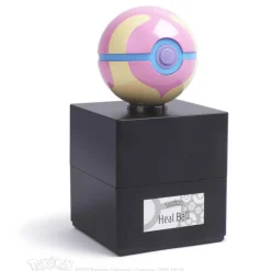 The Wand Company Más Regalos De Pokemon|Regalos Y Coleccionismo Para Gamers - Cosas De Videojuegos Míticos^Réplica Electrónica Heal Ball Pokémon Diecast