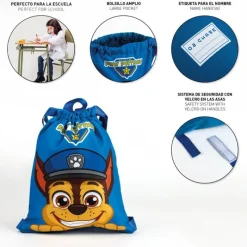 Cerdá Kids Para El Cole^Saquito Escolar Paw Patrol Complemento y Bolsos