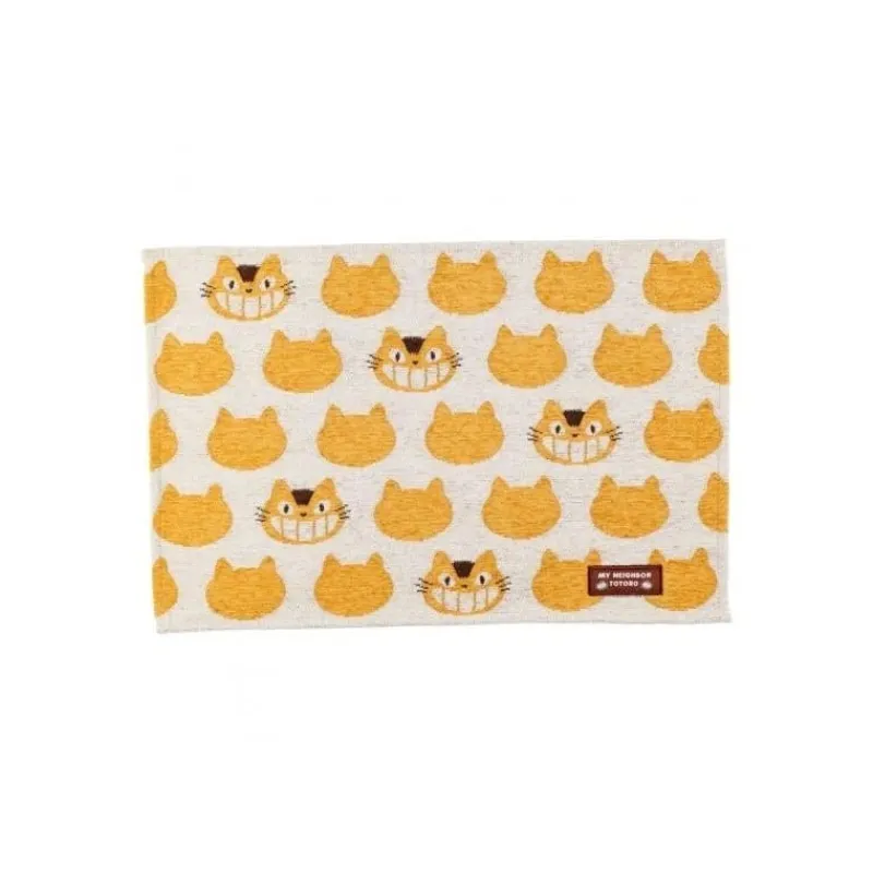 Outlet Servilleta de Tela Catbus Licencia Oficial Studio Ghibli Más Regalos De Ghibli Y Totoro |Ghibli Hogar
