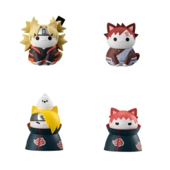 Megahouse Figuras^Set 8 Figuras Naruto Shippuden Nyaruto! Battle vs Akatsuki