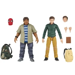 Set 2 Figuras Spider-Man Peter Parker Y Ned Leeds Coleccionismo Marvel