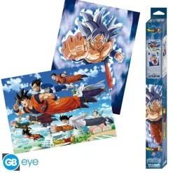 Abystyle Figuras Dragon Ball^Set 2 Posters Chibi Dragon Ball Super 52x38 cm - Goku y amigos