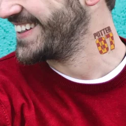 Pyramid International Hufflepuff|Ravenclaw^Set 35 Tatuajes Temporales Harry Potter
