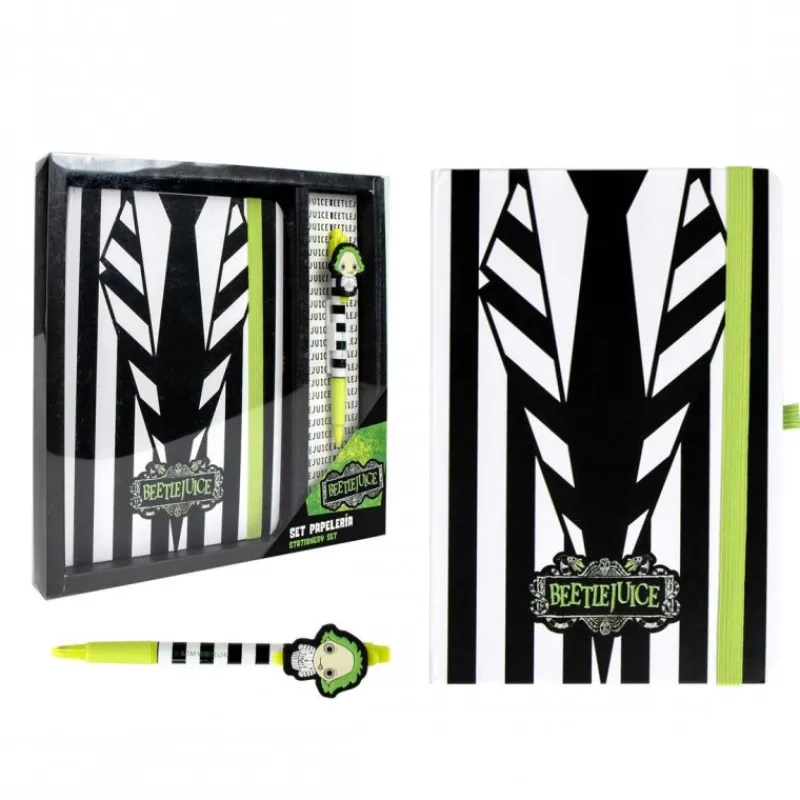 Online Set bolígrafo y libreta Beetlejuice Tim Burton Beetlejuice