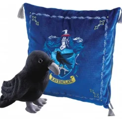 Niños The Noble Collection Juegos, Peluches Y Chuches |Ropa Y Téxtil: Cosas Que Ponerse Para Niños ^Set Cojín y Peluche Ravenclaw Harry Potter