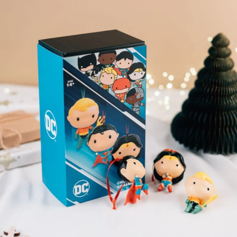 Grupo Erik Juego De Tronos Y La Casa Del Dragón ^Set de 3 Adornos de Navidad DC Comics: Superman, Wonder Woman y Aquaman