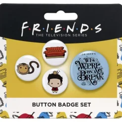 Online Set de 4 badges Ross - Friends Friends
