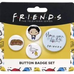 Discount Set de 4 chapas Joey Friends Friends