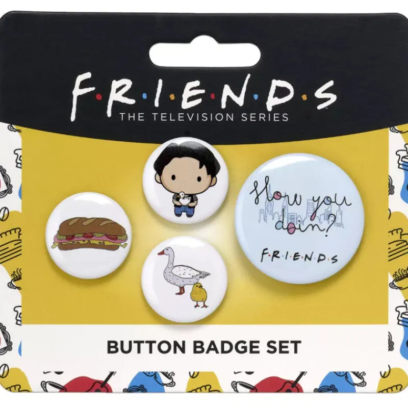 Discount Set de 4 chapas Joey Friends Friends