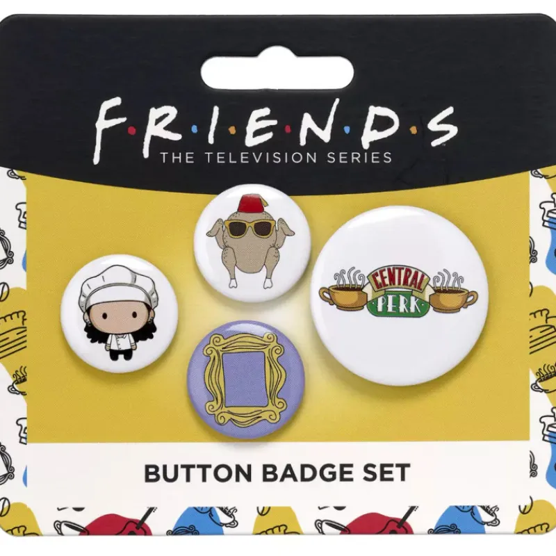 Best Set de 4 chapas Monica Friends Friends