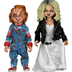 Neca Coleccionismo De Miedo Y Terror|Chucky Muñeco Diabólico^Set de 2 Figuras La novia de Chucky Chucky & Tiffany 14 cm
