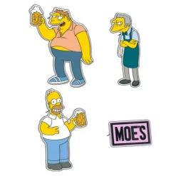 Grupo Erik Simpsons Y Futurama^Set de 4 Pins The Simpsons Taberna de Moe