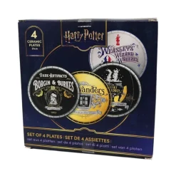 Online Set de 4 platos Callejón Diagon Harry Potter cerámica 21 cm Harry Potter Hogar