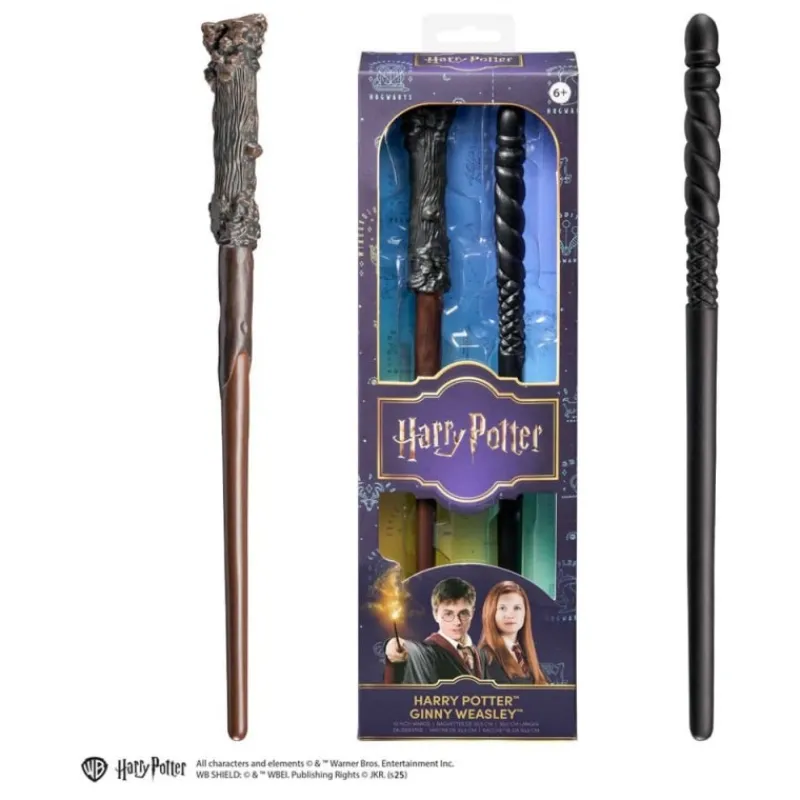 Sale Set de 2 varitas Harry Potter & Ginny Weasley 30 cm Replicas Colección Harry Potter|Varitas Harry Potter