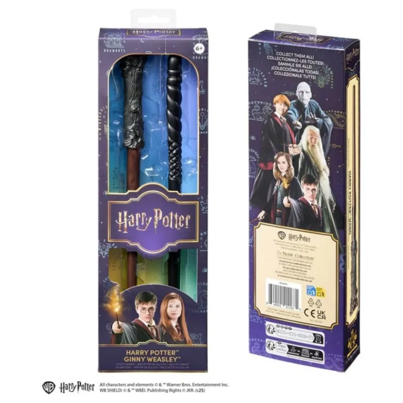 Sale Set de 2 varitas Harry Potter & Ginny Weasley 30 cm Replicas Colección Harry Potter|Varitas Harry Potter