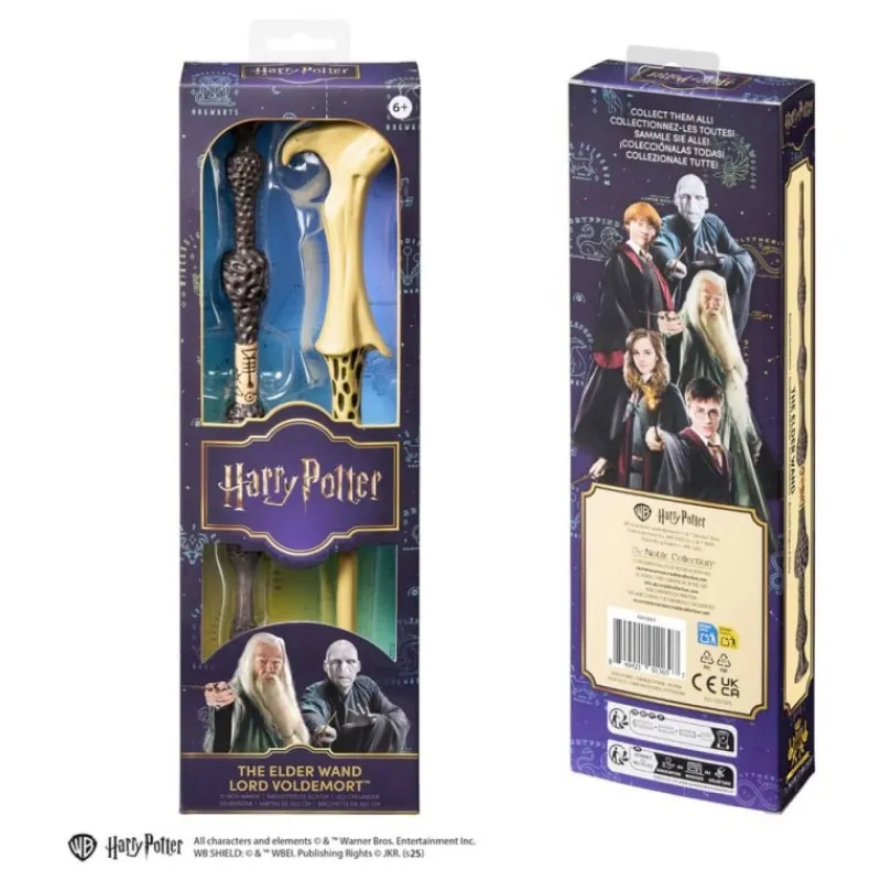 Hot Set de 2 Varitas Harry Potter y Voldemort 30 cm Replicas Colección Harry Potter|Varitas Harry Potter